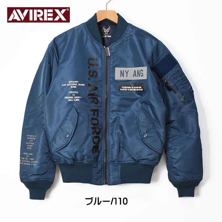 AVIREX アビレックス -THE EMPIRE CITY COLLECTION- MA-1 リフレクト ステンシル MA1 ミリタリー フライトジャケット リバーシブル メンズ 7833252045｜sanshin｜03