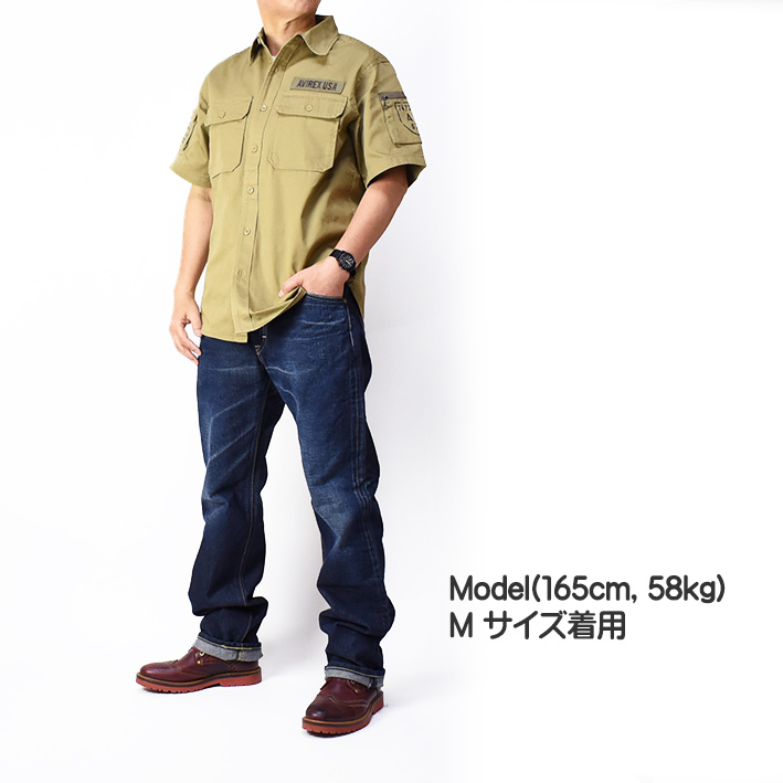 AVIREX アビレックス ファティーグ シャツ FATIGUE SHIRTS