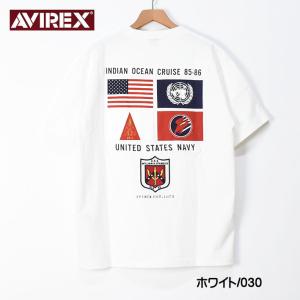セール！ AVIREX アビレックス 半袖Tシャツ TOP GUN SHEETING PATCH ト...