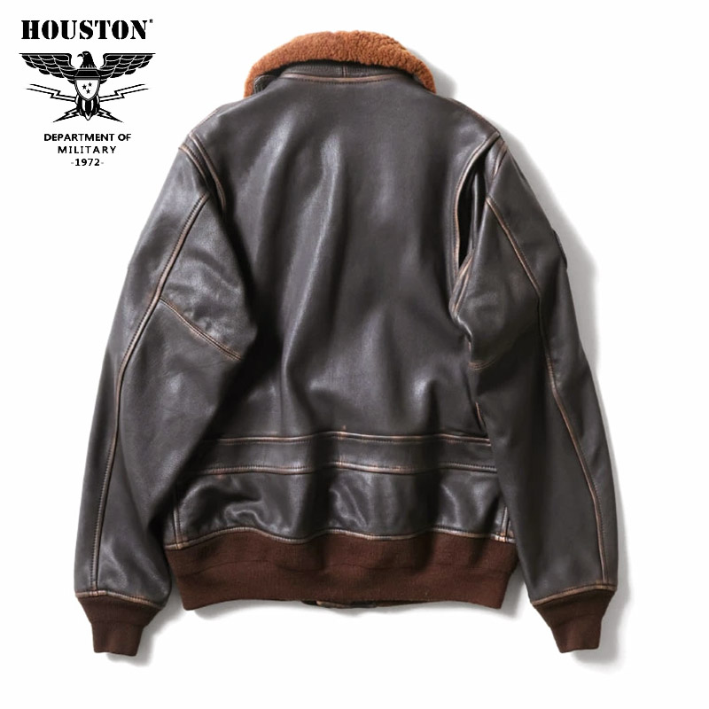 HOUSTON（ヒューストン） ビンテージ G-1レザージャケット 革ジャン