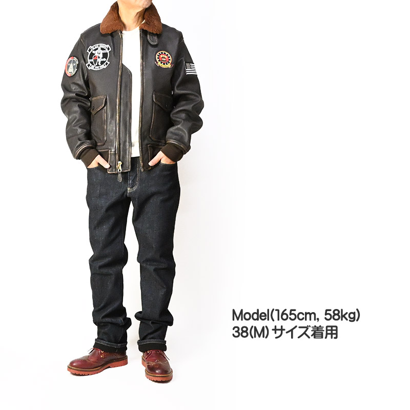 HOUSTON（ヒューストン） ビンテージ G-1レザージャケット 革ジャン