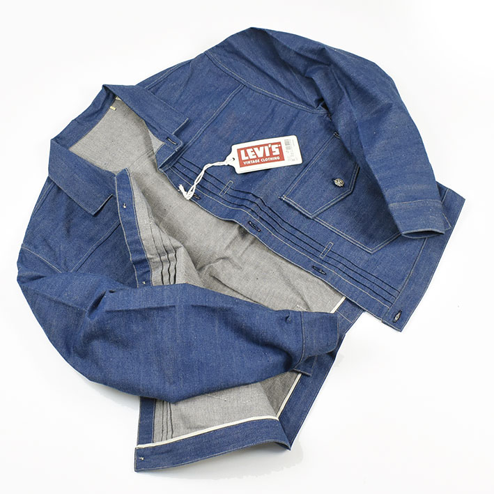 LEVI'S(R) VINTAGE CLOTHING 1879 プリーツブラウス ORGANIC リ