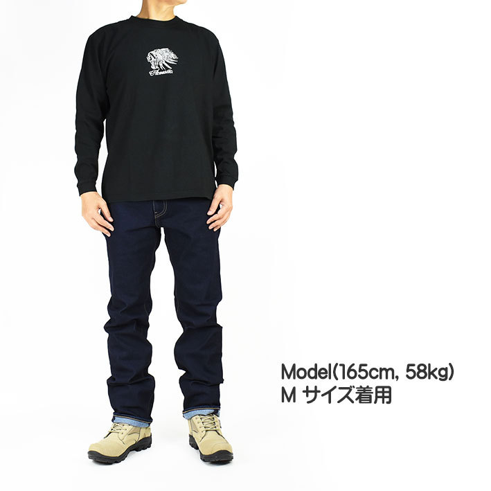 ★【新品・未使用】★　ACOUSTIC　 ロングTシャツ　メンズ　レディース 楽天市場】ACOUSTIC アコースティック 長袖Tシャツ LIFERATION