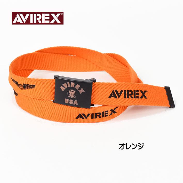 AVIREX アビレックス GIベルト 布ベルト ミリタリー 日本製 長さ調節可 AX3010｜sanshin｜04