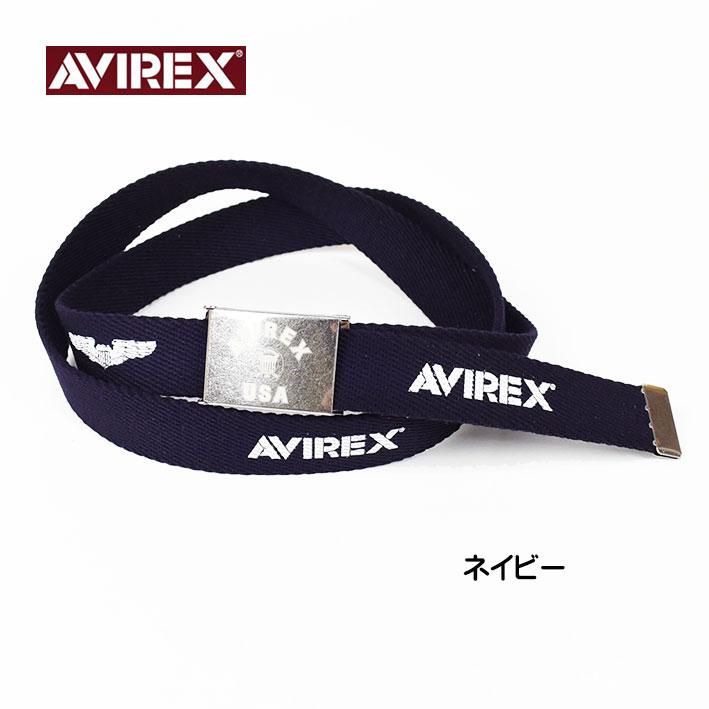 AVIREX アビレックス GIベルト 布ベルト ミリタリー 日本製 長さ調節可 AX3010｜sanshin｜08