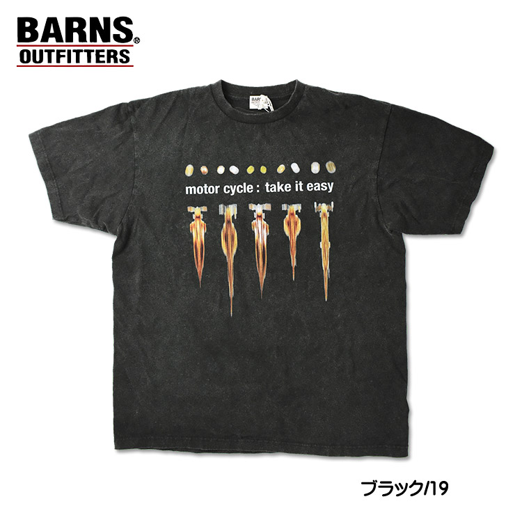 BARNS バーンズ 半袖Tシャツ Re:Producter TAKE IT EASY メンズ レディース ユニセックス BR-24157｜sanshin｜04