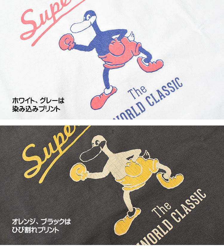 BARNS OUTFITTERS バーンズ 半袖Tシャツ WORLD CLASSIC VINTAGE