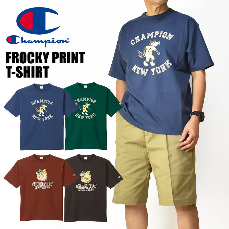 K*K様 【70s】フロッキープリント半袖スエットChampion 肉厚　フェー 70s USA製 Championチャンピオン フロッキープリント 半袖