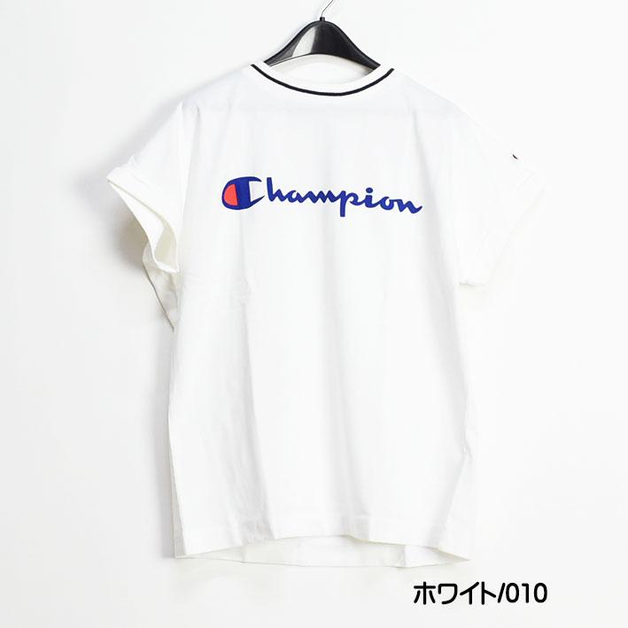 セール！ Champion チャンピオン レディース ラインリブ 半袖Tシャツ CW-K305｜sanshin｜02