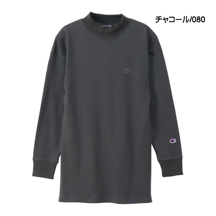 Champion チャンピオン レディース モックネックロングスリーブT