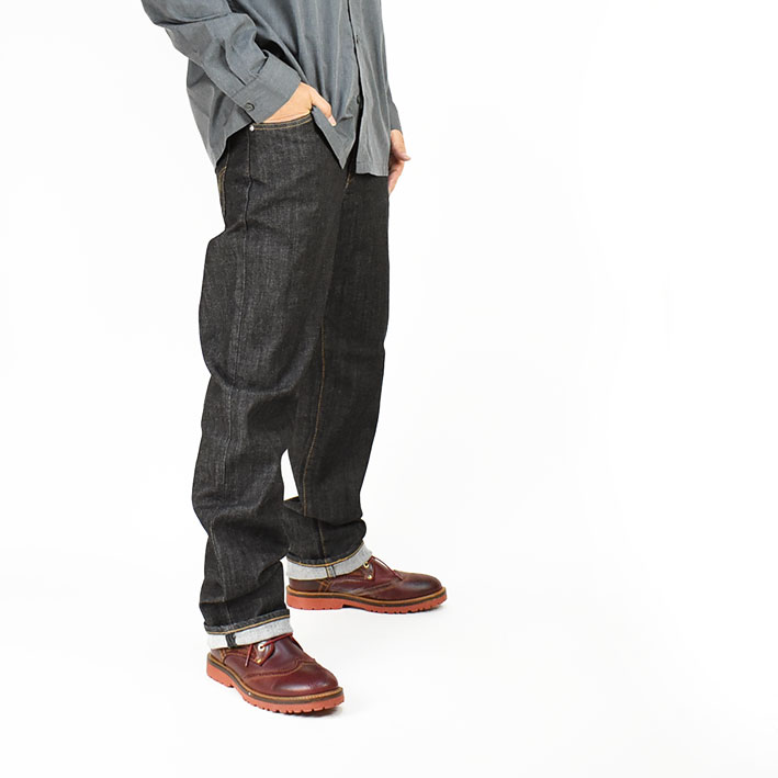 EDWIN（エドウィン） 503 レギュラーストレート ブラックデニム メンズ