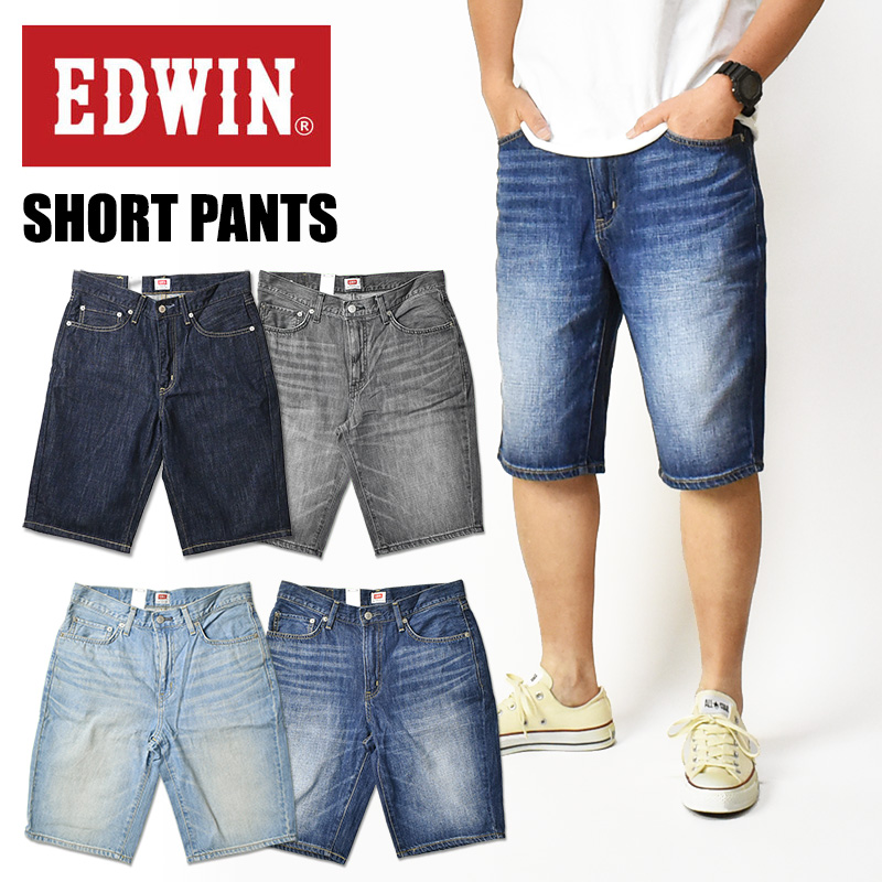 EDWIN（エドウィン） デニム ショートパンツ ハーフパンツ ショーツ