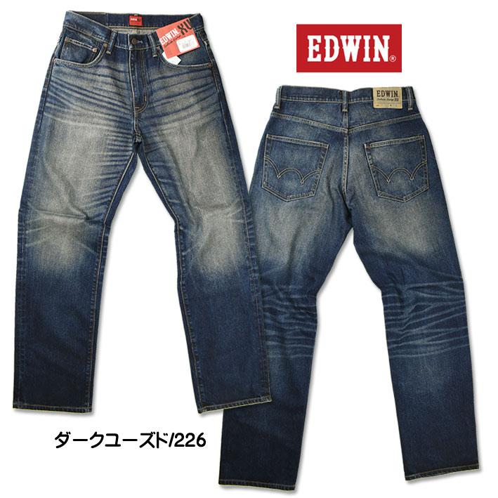 EDWIN エドウィン XV ルーズストレート EXCLUSIVE VINTAGE メンズ ジーンズ ストレッチデニム EXV404｜sanshin｜02