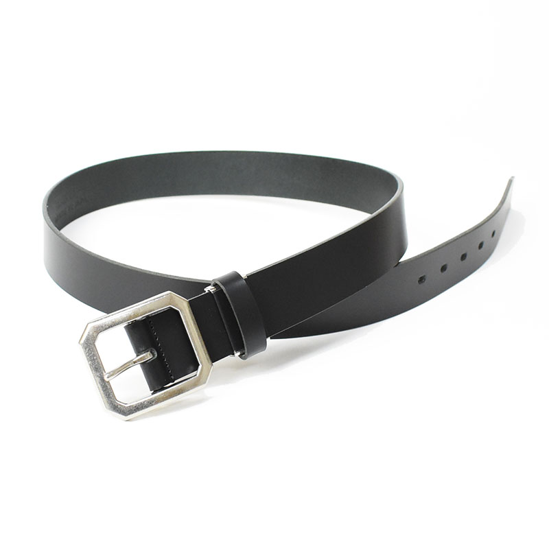 ナチュラル ベルト 未使用に近い EDWIN 飯田工房 イイダコウボウ レザー ギャリソンベルト ベルト