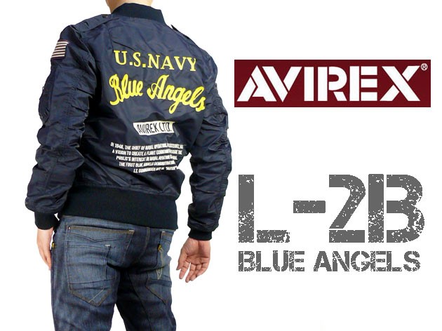 AVIREX アビレックス L-2B BLUE ANGELS ブルーエンジェルス 6162119