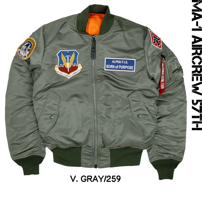 Alpha アルファ メンズ Ma 1 フライトジャケット Aircrew 57th Tight Jacket ミリタリージャケット Ta0138 セール Ta0110 Jeans Sanshin 通販 Yahoo ショッピング