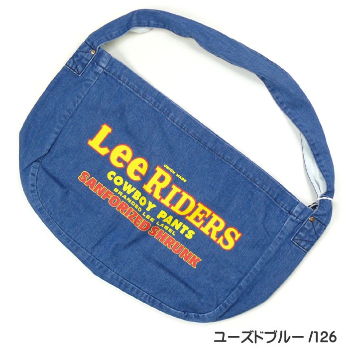 Lee リー ニュースペーパーバッグ デニム ショルダーバッグ トートバッグ メンズ レディース ユニセックス LA0301