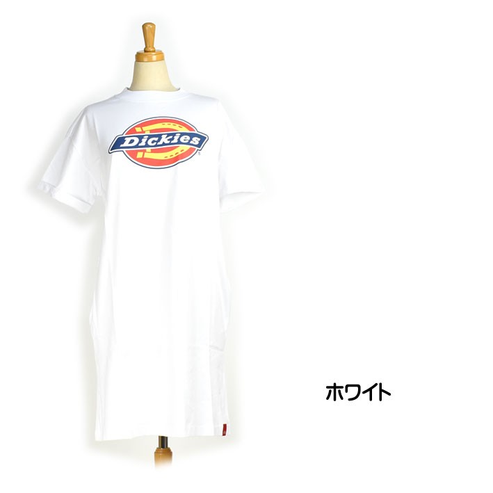 セール Dickies ディッキーズ レディース ロゴプリント ルーズフィットワンピース ロングtシャツ 半袖ワンピース Dk 0619 Dk Jeans Sanshin 通販 Yahoo ショッピング