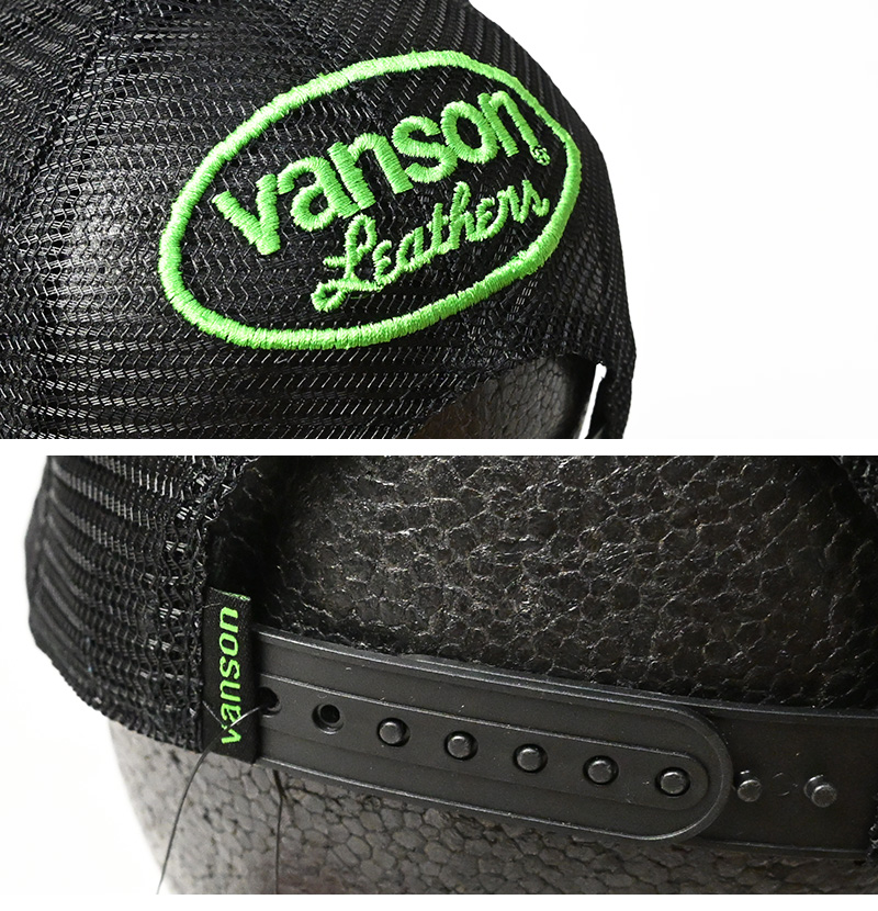 VANSON（バンソン） VANSON x KAWASAKI x カワサキ コラボ 刺繍