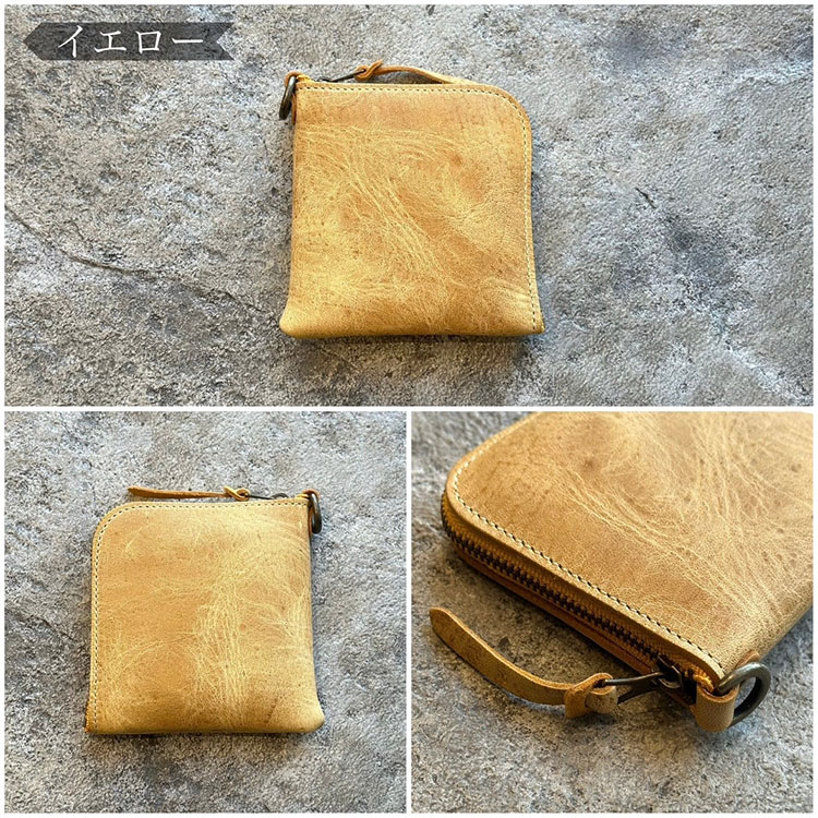 KC,s KC'S ケーシーズ ミニウオレット Lジップ CRANK クードゥー