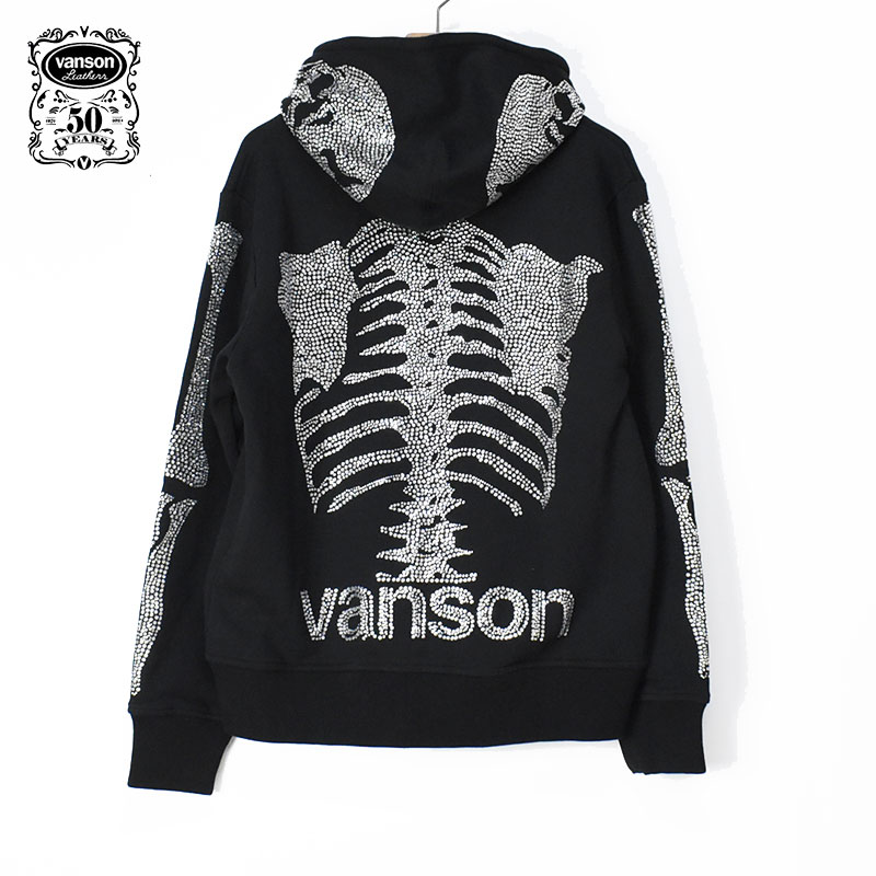 VANSON バンソン 50周年記念モデル フルジップ パーカー ライン