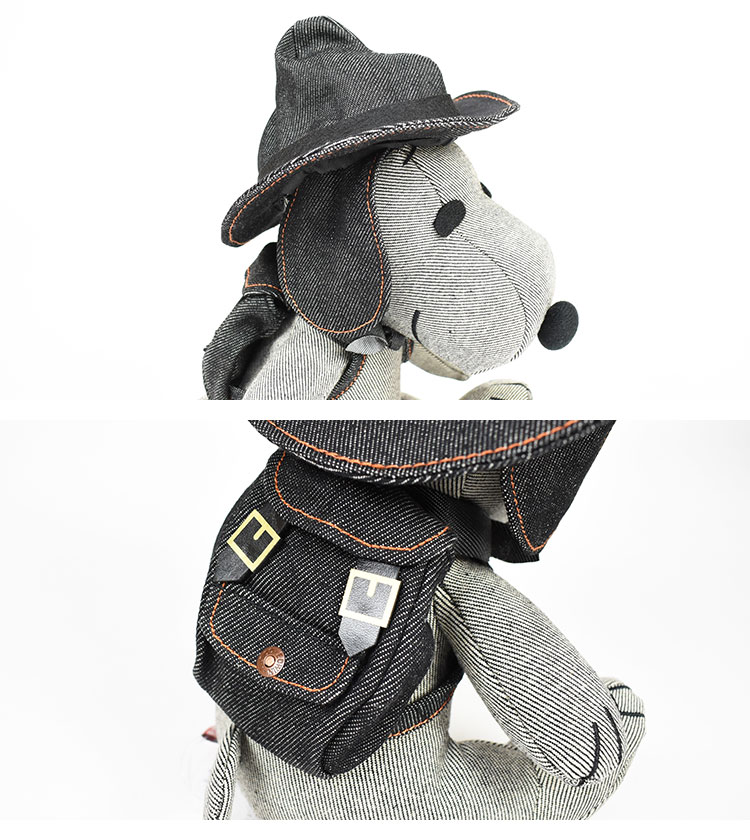 SNOOPY EDWIN エドウィン スヌーピー コラボ デニム ぬいぐるみ