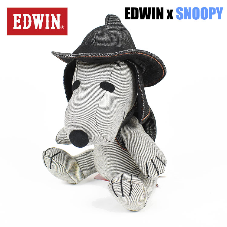 EDWIN エドウィン スヌーピー コラボ デニム ぬいぐるみ ビーグル スカウト SNOOPY PEANUTS ピーナッツ 190147-23  QNAK10-0215 : 2401-qnak10-0215 : JEANS-SANSHIN - 通販 - Yahoo!ショッピング