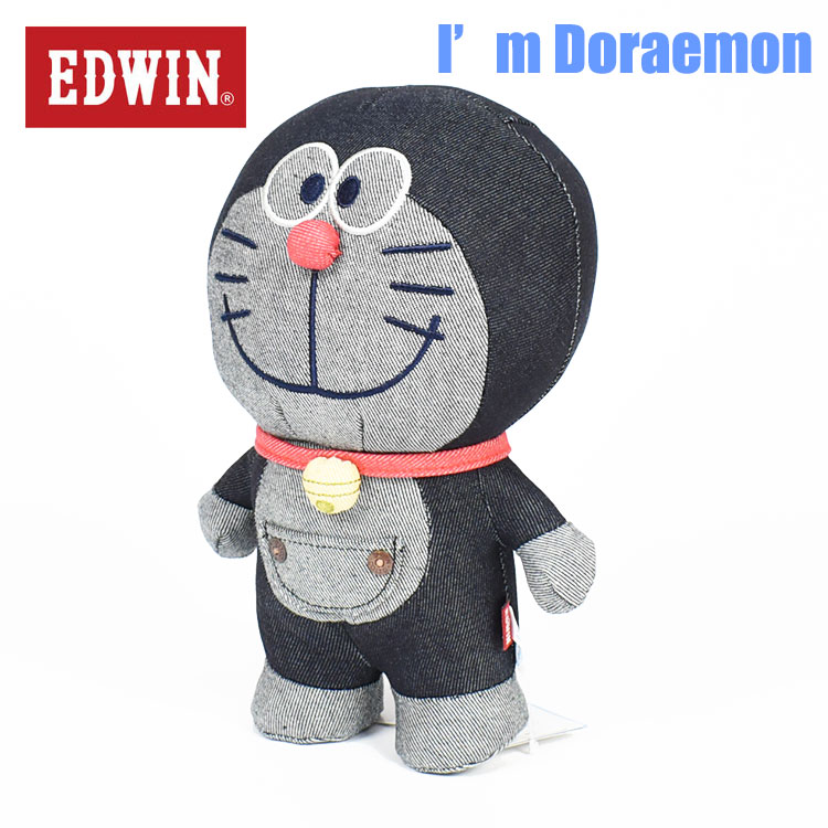 EDWIN エドウィン ドラえもん コラボ デニム ぬいぐるみ I'm