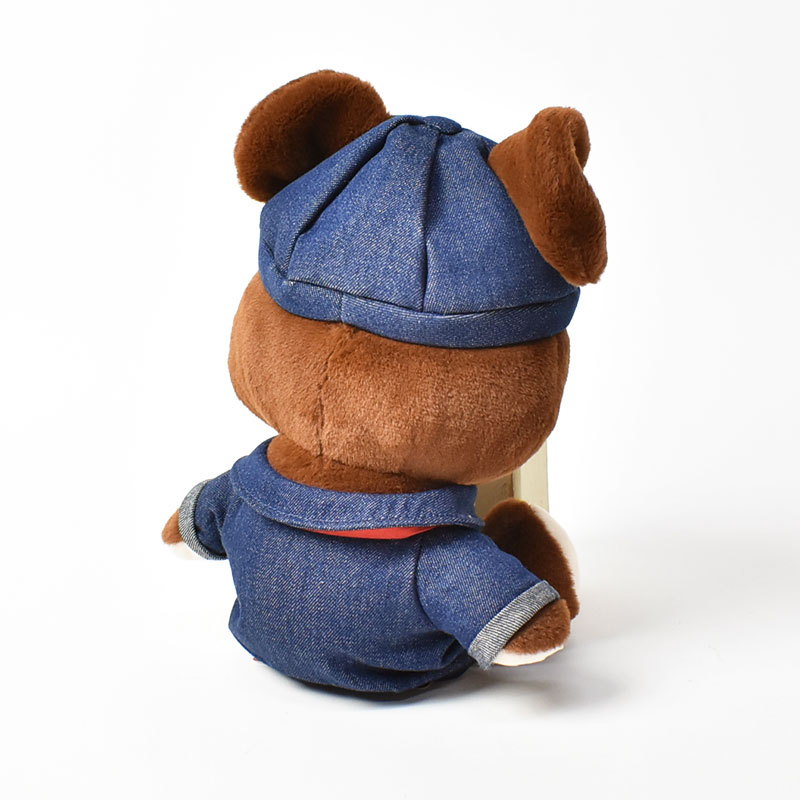EDWIN（エドウィン） くまのかっごう コラボ デニム ぬいぐるみ