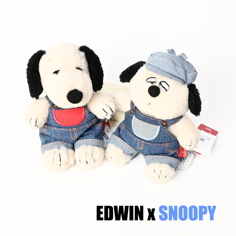EDWIN（エドウィン） スヌーピー コラボ デニム ぬいぐるみ デニム
