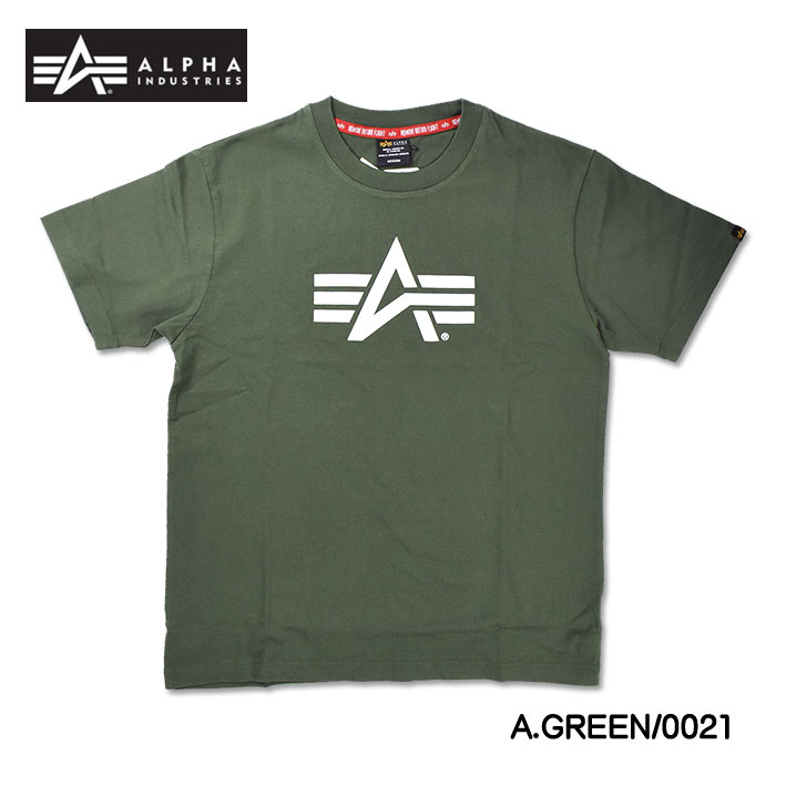 ALPHA アルファ Tシャツ 半袖 ミリタリーTシャツ A-MARK ALPHA