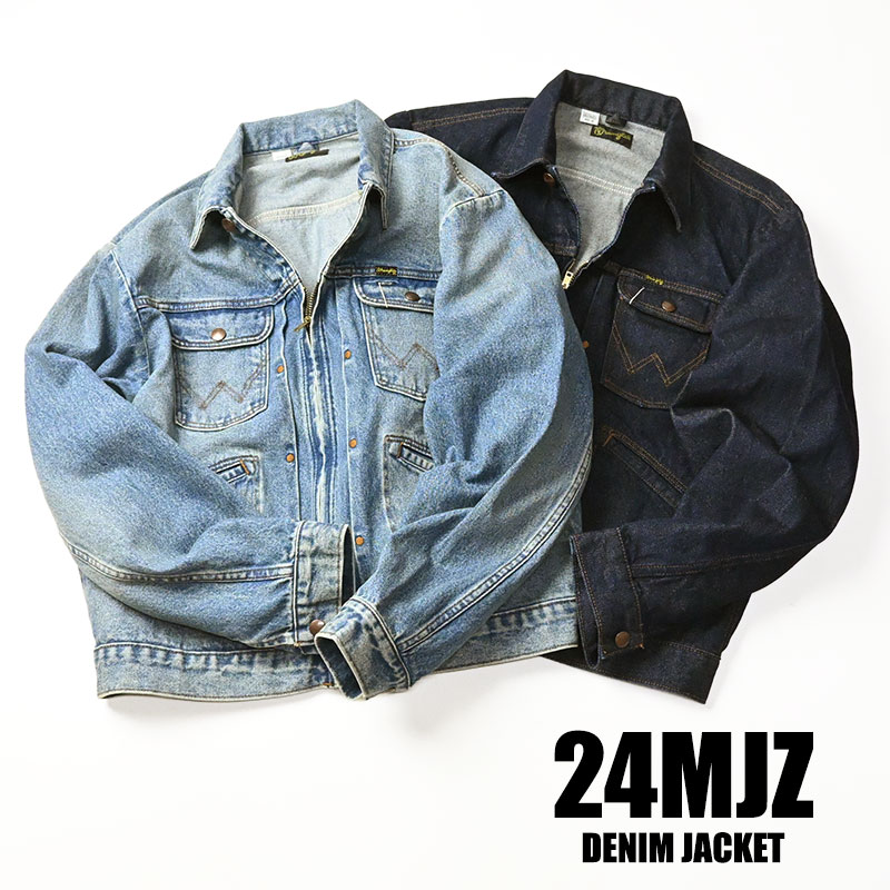 Wrangler（ラングラー） 24MJZ ジップアップ デニムジャケット Gジャン