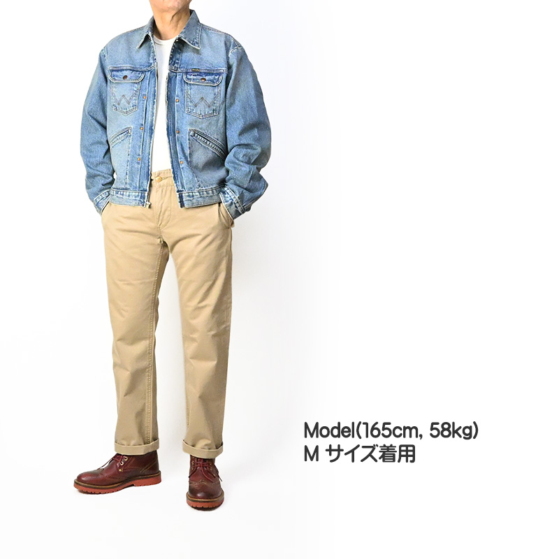 Wrangler（ラングラー） 24MJZ ジップアップ デニムジャケット Gジャン