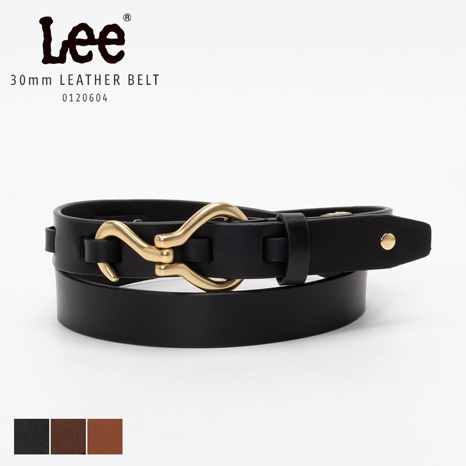 Lee（リー） フックベルト フック型 ベルト メンズ レディース 本革 革 