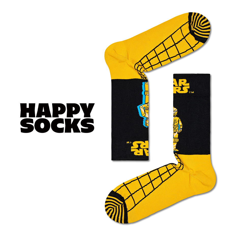 Happy Socks ハッピーソックス 靴下 レディース メンズ おしゃれ Star Wars C...