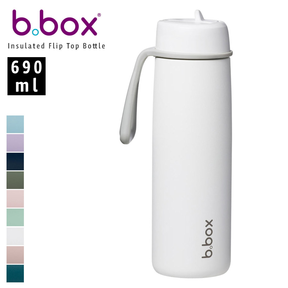 b.box（ビーボックス） 水筒 ステンレス ストロー フリップトップ