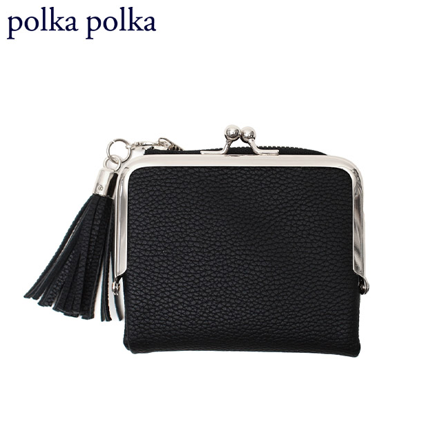 polka polka（ポルカポルカ） 財布 レディース 二つ折り コンパクト