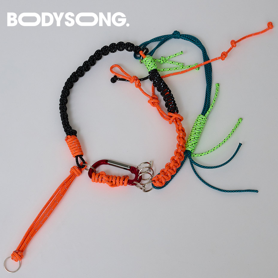 BODYSONG. ボディソング パラコード ベルト ストラップ レディース