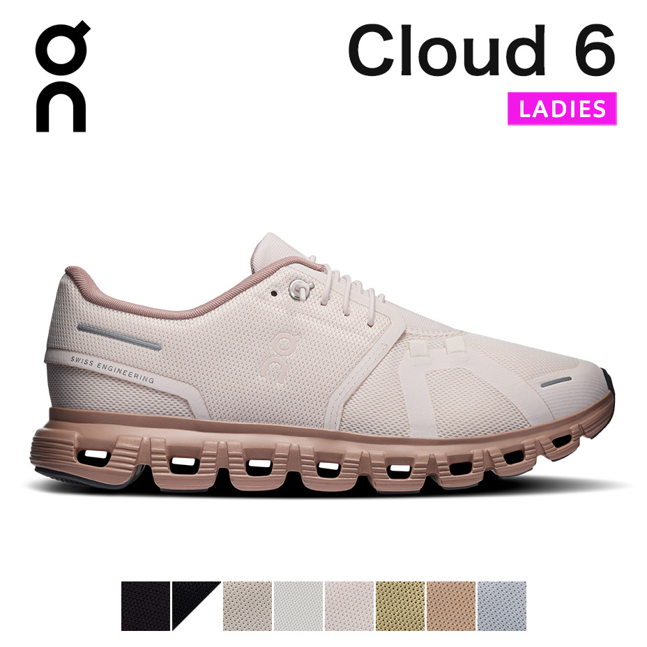 On（オン） On Cloud 6 クラウドシックス スニーカー レディース