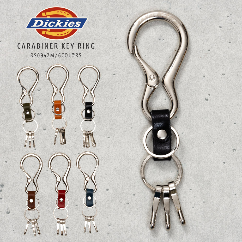 Dickies（ディッキーズ） キーホルダー カラビナ フック 革 おしゃれ