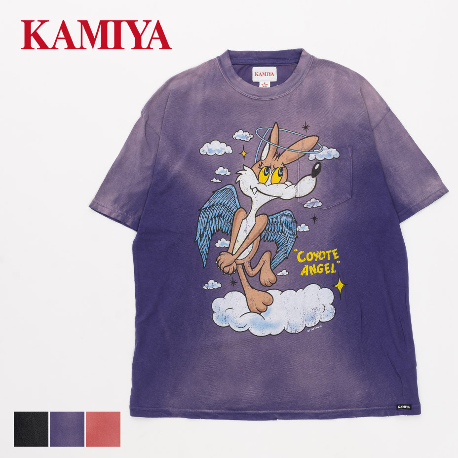 KAMIYA カミヤ tシャツ メンズ レディース 半袖 ブランド 綿100％ 胸