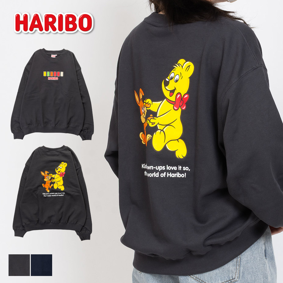HARIBO ハリボー トレーナー メンズ レディース 裏毛 ブランド