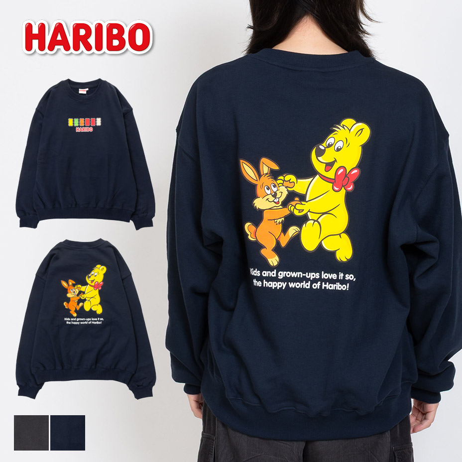 HARIBO ハリボー トレーナー メンズ レディース 裏毛 ブランド
