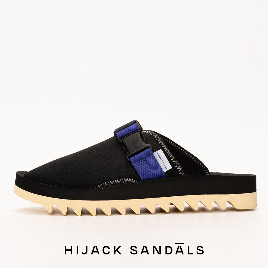 HIJACK SANDALS サンダル メンズ KANO 厚底 スポーツサンダル ビーチサンダル アウトドア レジャー 厚底サンダル スライドサンダル おしゃれ 黒 ブラック｜sansuiya｜02