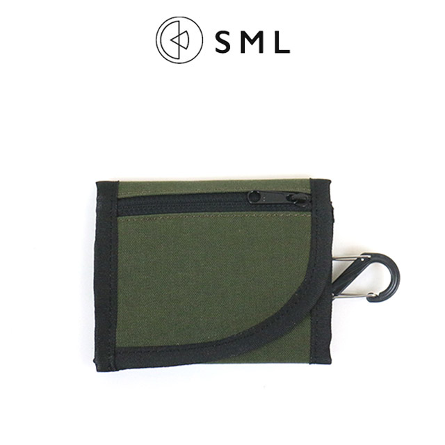 SML 財布 メンズ レディース コンパクト 三つ折り 小さめ