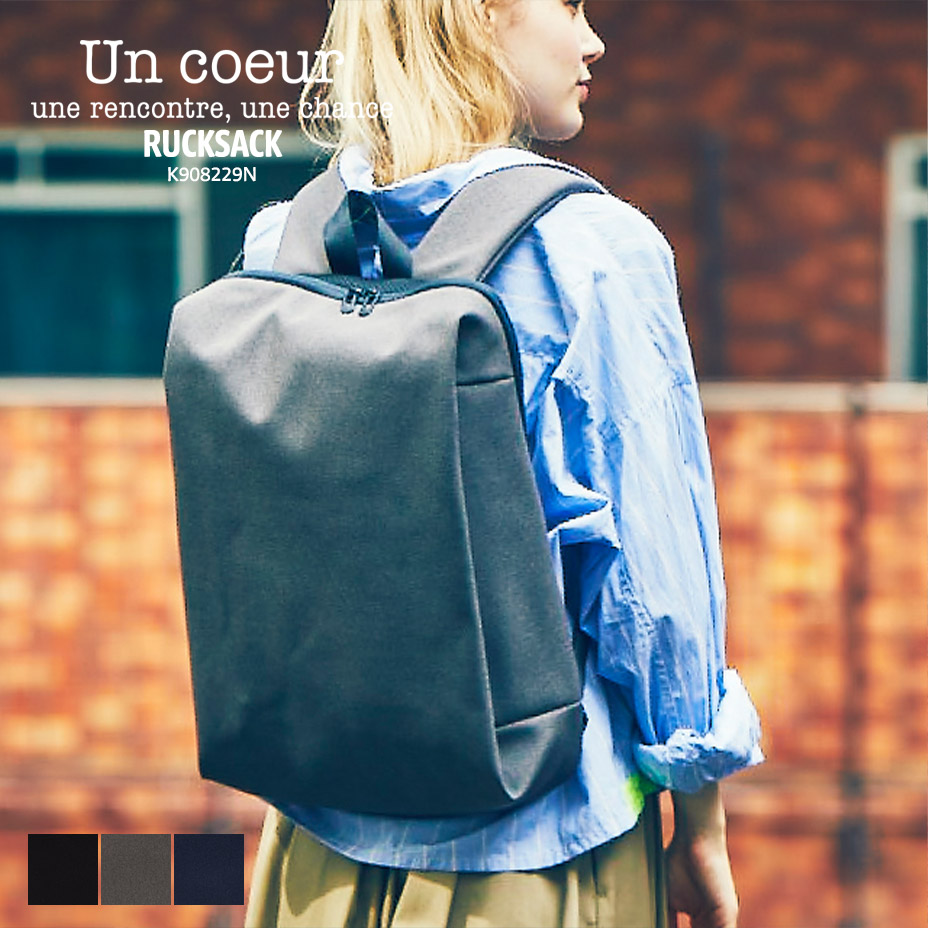 Un coeur（アンクール） リュック メンズ レディース ポケット多い