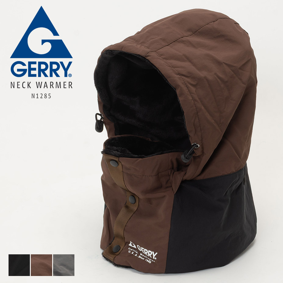 GERRY（ジェリー） ネックウォーマー メンズ レディース ボタン 前開き