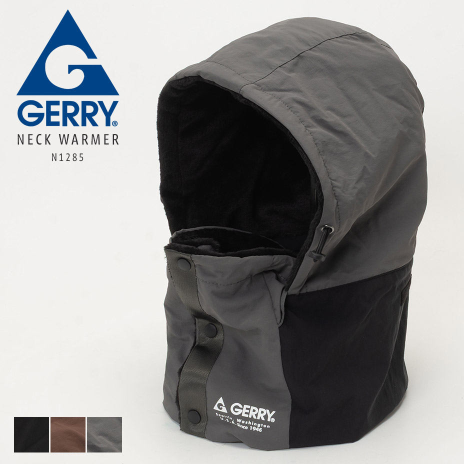 GERRY（ジェリー） ネックウォーマー メンズ レディース ボタン 前開き