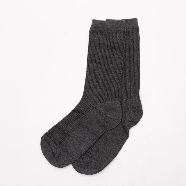 靴下 レディース ソックス クルーソックス くつした くつ下 リブ編み