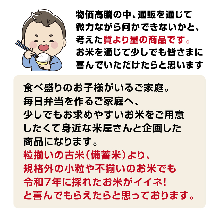 翌営業日までに 出荷 令和7年産 白米 10kg（5kg×2袋）新米 生活応援米